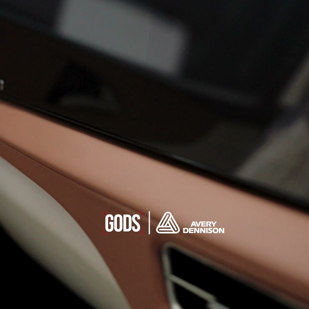 Cognac leather and trim inside a finished GODS interior.
